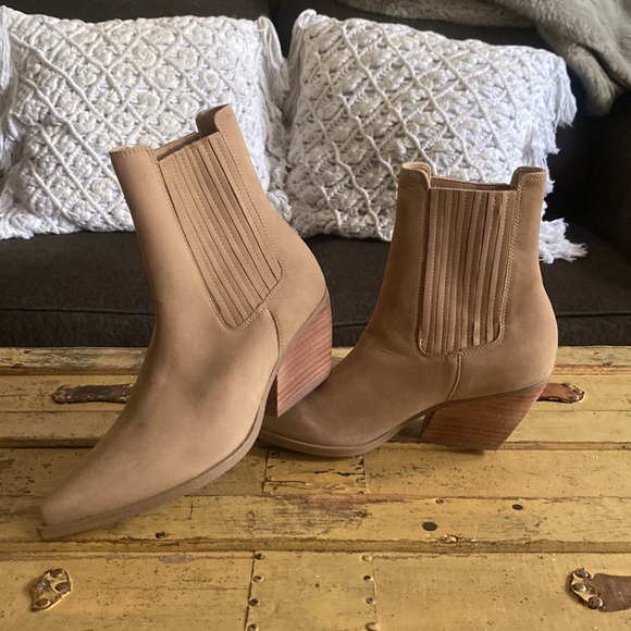 STEVE MADDEN BOOTIES BOHO WESTERN ANKLE BOOTIES 7.5 M BRAND NEW NEVER WORN - Picture 5 of 15